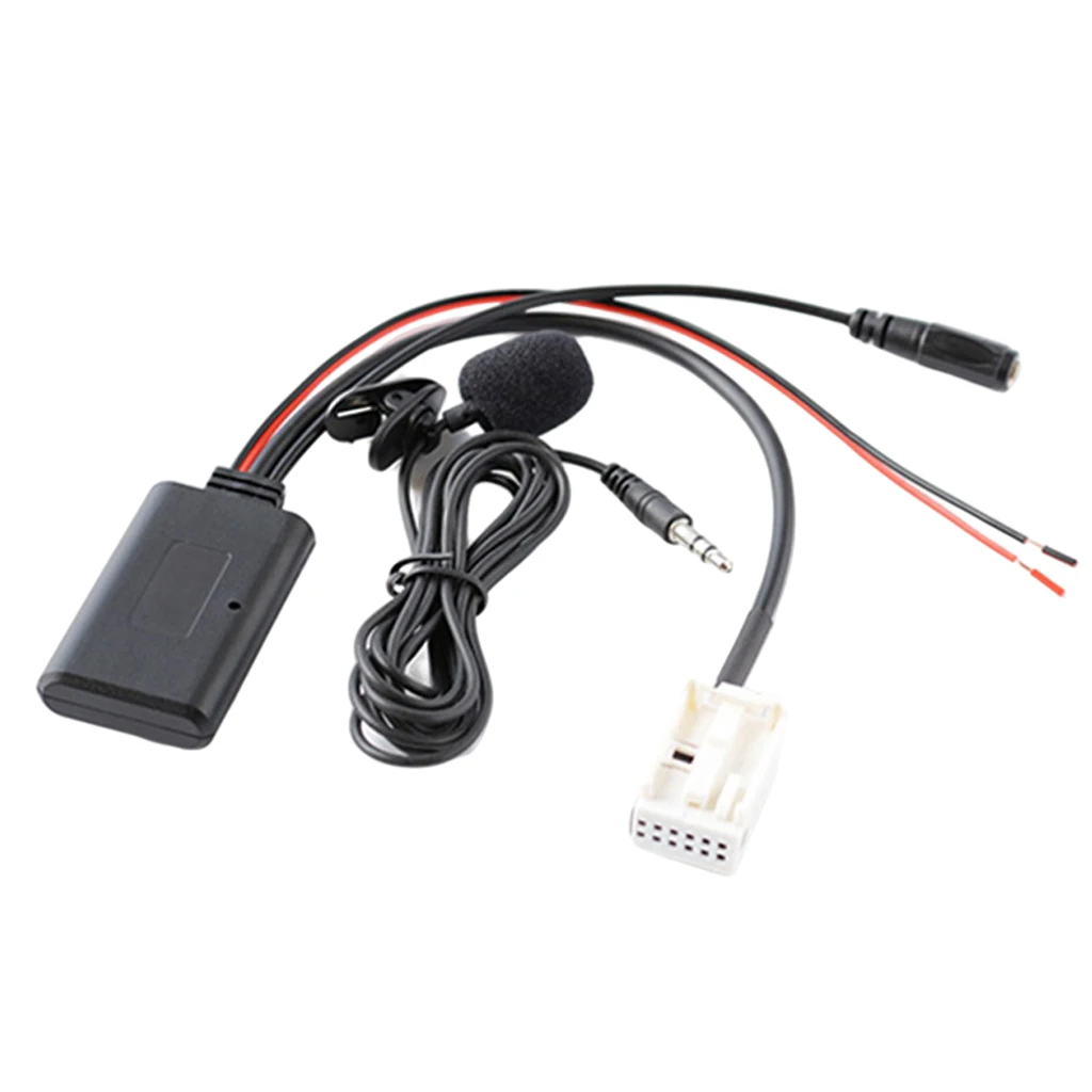 Bluetooth Aux аудио кабель микрофон адаптер комплект для BMW E60 E63 E64 E66