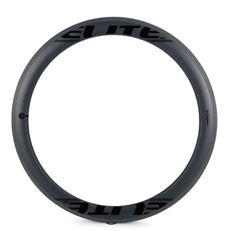 ELITEWHEELS 700c шоссейный велосипед крабон обода кристально полированный тормозной