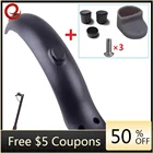 Крылья для скутера, крылья, задний брызговик, защита, детали из АБС-пластика, винты, резиновая пробка для Xiaomi Mijia M365 Pro