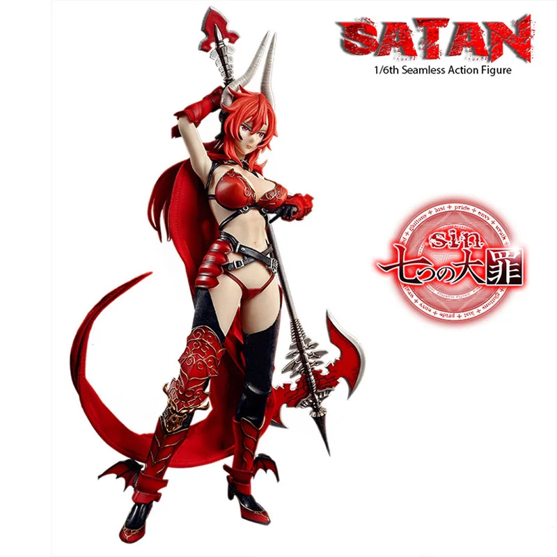 Солдат фицен масштаб 1/6 семь смертных грехов сатана экшн фигурка Игрушечная