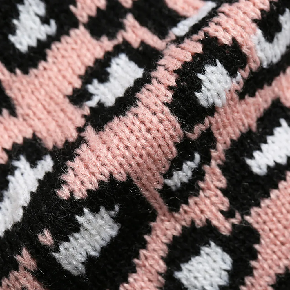 Леопардовая зимняя леопардовая вязанная Мужская меховая шапка с помпоном для