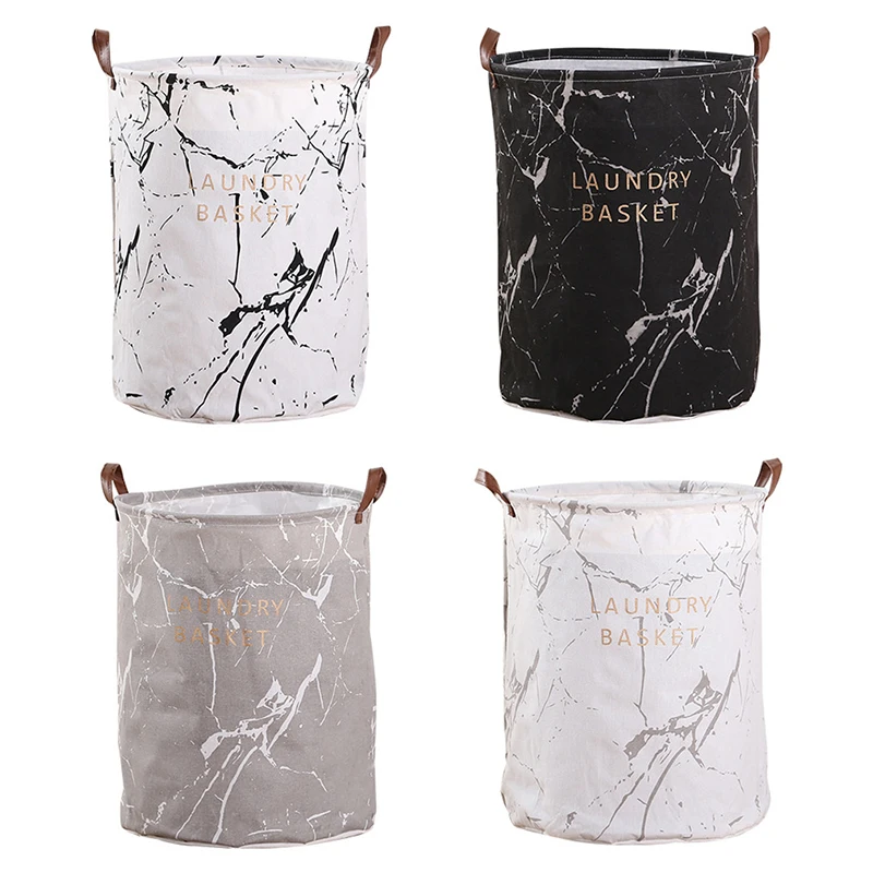 

Large Folding Laundry Basket Toys Dirty Clothes Organizer Bucket Printed Collapsible Waterproof Home Clothing Sorter Hamper Bin