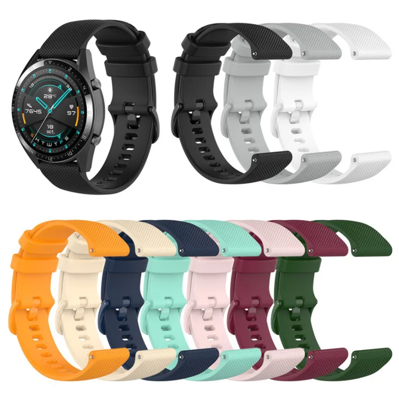 

Смарт-часы иглы застежка эластичный прочный силиконовый ремешок для часов для SENBONO S20 S30 S80 Водонепроницаемый сменный браслет ремешок на зап...