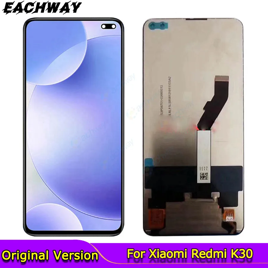 

X2 LCD For Xiaomi Redmi K30 5G LCD Display Touch Screen Digitizer Assembly Replace For Xiaomi Redmi K30 5G Display with Frame