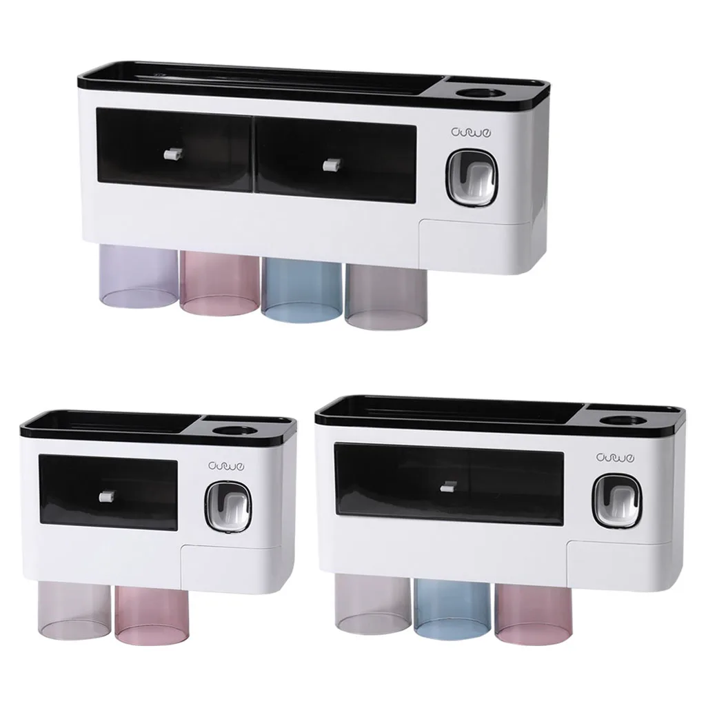 

Настенный автоматический дозатор зубной пасты для ванной комнаты