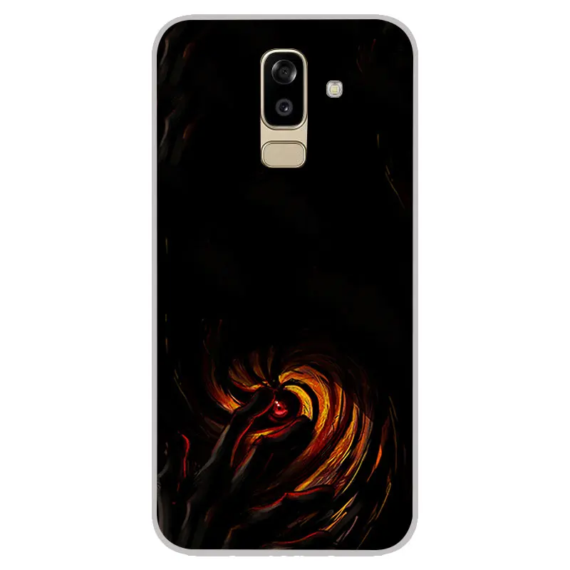 Героя аниме Наруто Шаринган матовый Силиконовый чехол для Samsung Galaxy J3 J5 J7 A3 A5 A7 2016