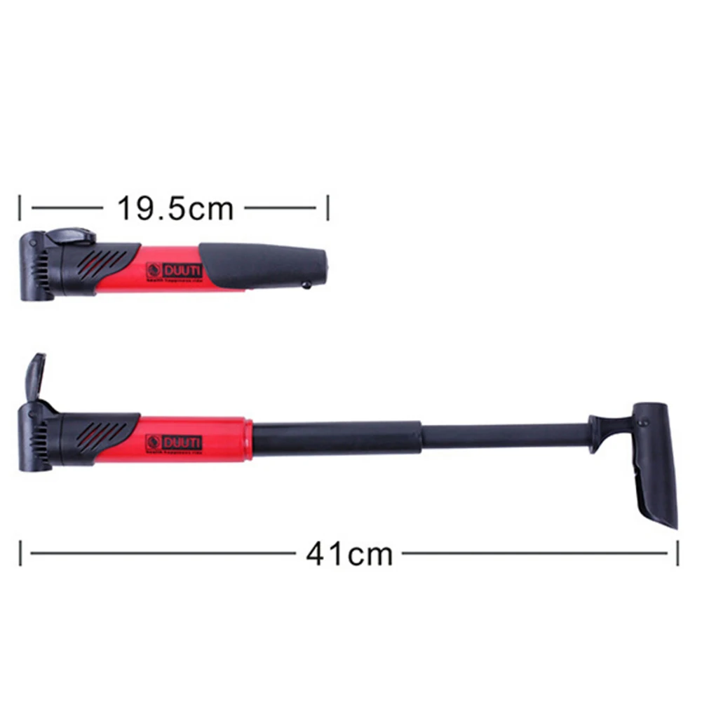 

Mini Portable High-strength Plastic Bicycle Air Pump Bike Tire Inflator MTB Road Cycling