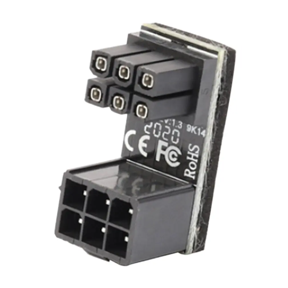 

Swerver Graphics Card Power 180 Degree Steering Connector 8P Deflector Fine Workmanship Good Performance