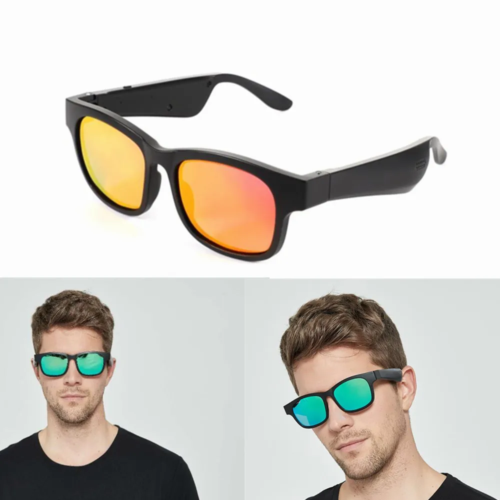 Смарт солнцезащитные очки CE Беспроводные спортивные с поддержкой Bluetooth 5 0
