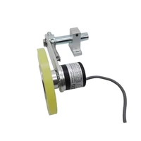 200mm perimeter 1000ppr npn r push pull pnp 5 12 24 v dc digital length distance measurement textile wheel encoder sensor