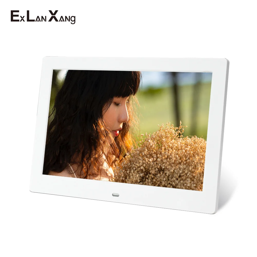 Цифровая фоторамка высокой четкости 10 дюймов Мультифункциональный плеер MP3 MP4