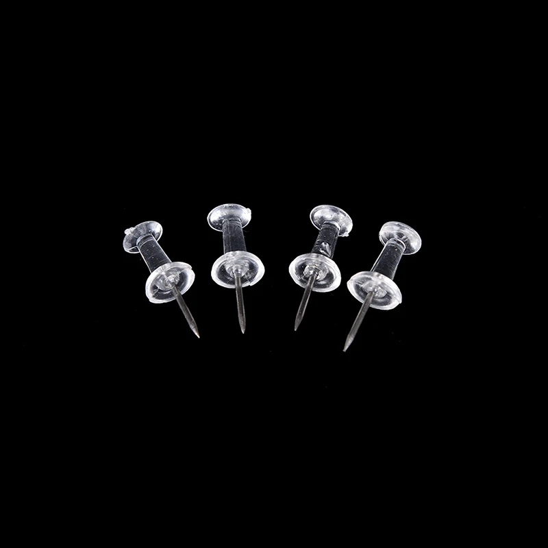 40 шт. прозрачные штифты для кнопок | Канцтовары офиса и дома