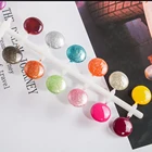 120 шт. лак для ногтей Дисплей планшет с настенные наклейки круглые маникюрный салон Цвет демонстрационный стеллаж УФ-гель-Маникюр) с плоским дном Цвет карты Инструменты