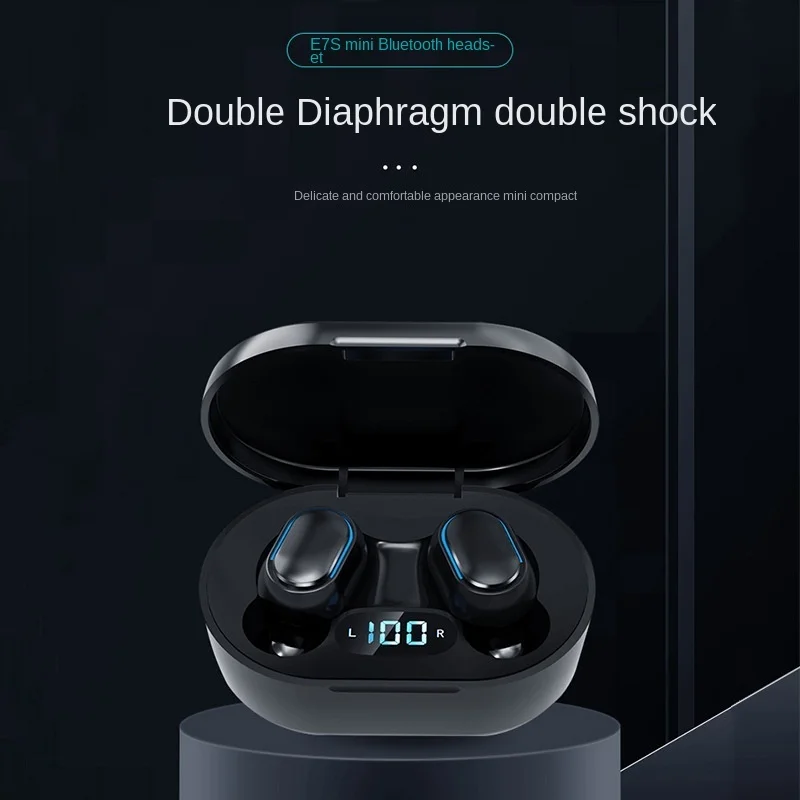 

E7s Bluetooth-гарнитура Mini TWS true wireless Bluetooth-вкладыши для Xiaomi