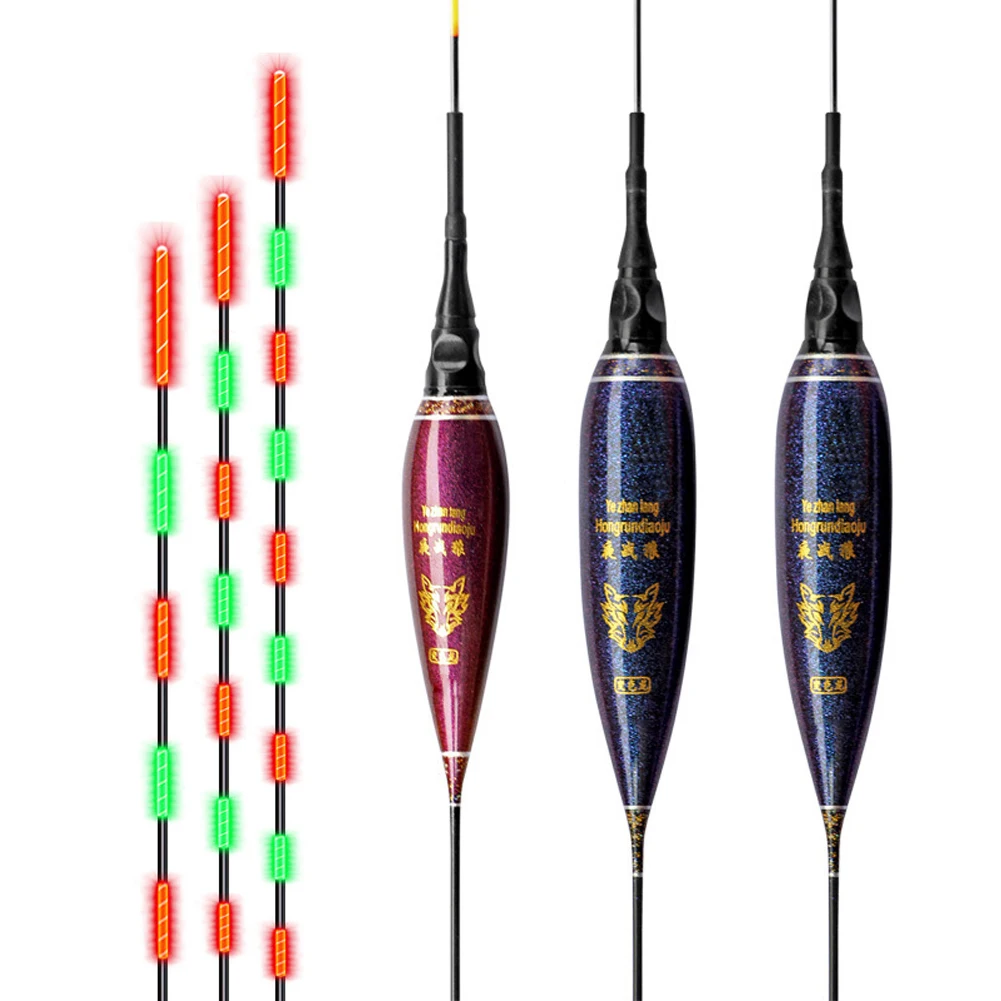 

Tackle Ice Fishing Luminous Accessory Nano Fishing Float Bite Alarm Fish Bait Buoy Electronic Carp Night Fishing Float
