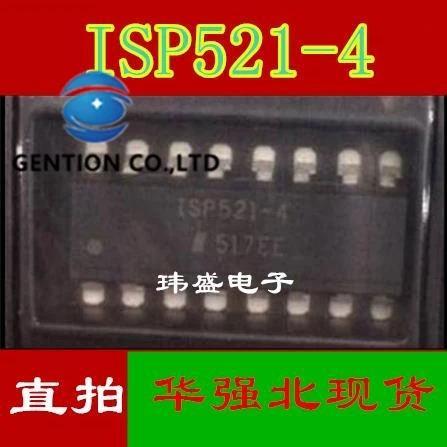

10 шт. ISP521-4 сквозное отверстие оптической связи изолятор самых лучших брендов, включая: 100% новый ISOCOM лапками углублением SOP-16 в наличии и ориг...