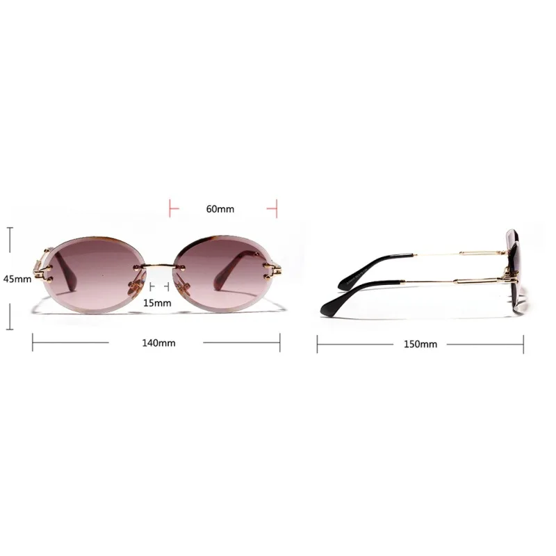 Женские солнцезащитные очки в стиле ретро брендовые Дизайнерские летние с синими и розовыми прозрачными