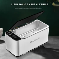 new ultrasonic cleaning box household mouthpiece jewelry glasses watch small portable cleaning device 35w home appliances