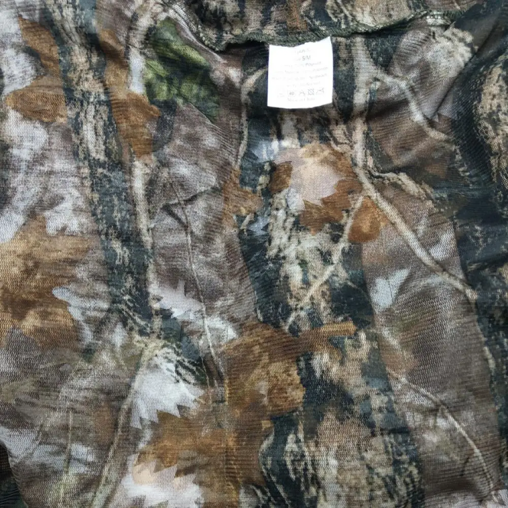 Костюм Камуфляжный в стиле ретро с объемными листьями | Спорт и развлечения