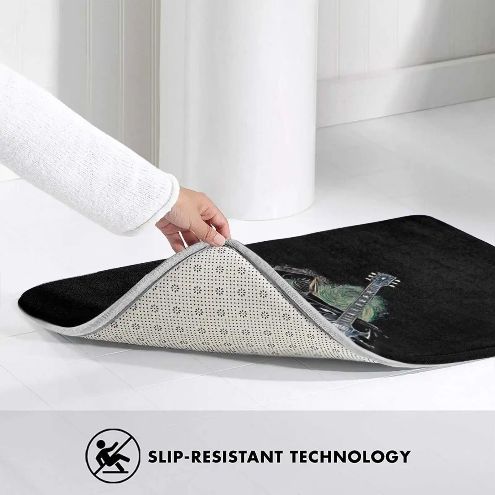 Angus Young из Dc 3D мягкий нескользящий коврик для ног Ac винтажный магазин куртка