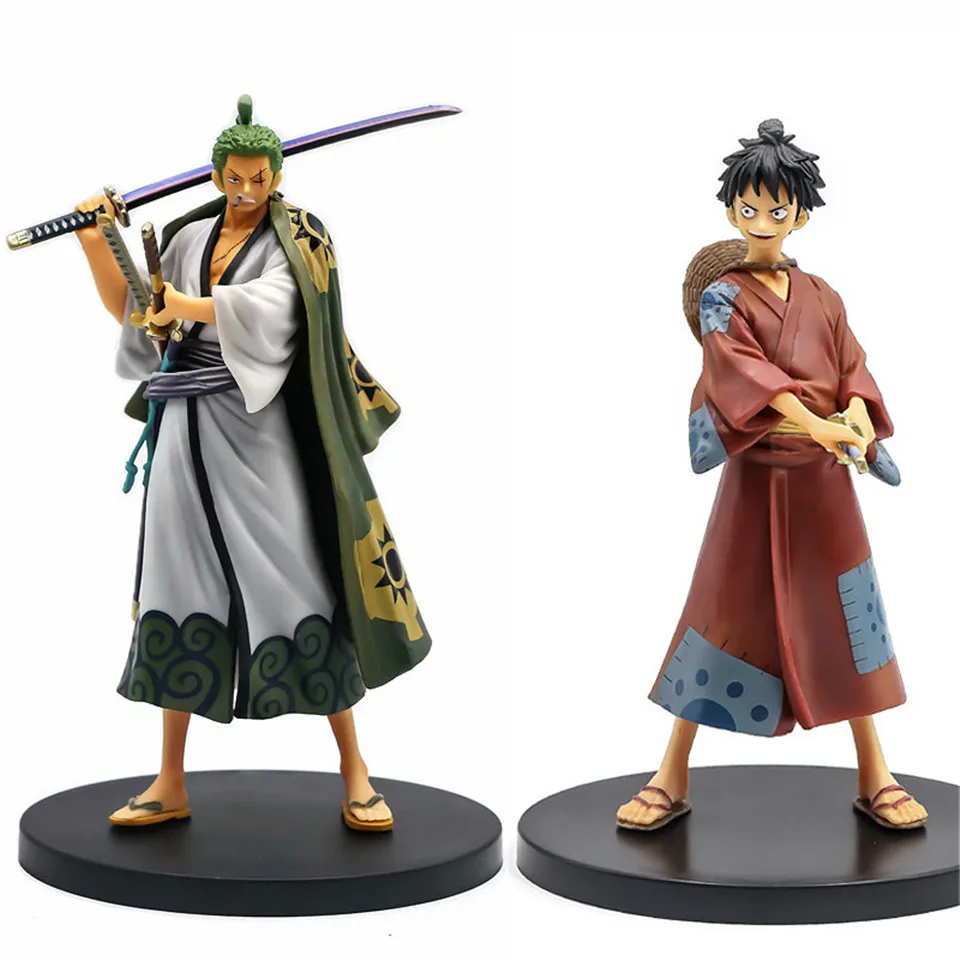 Новинка 17 см аниме One Piece Monkey D Luffy Roronoa Zoro ПВХ экшн-фигурка коллекция декоративные