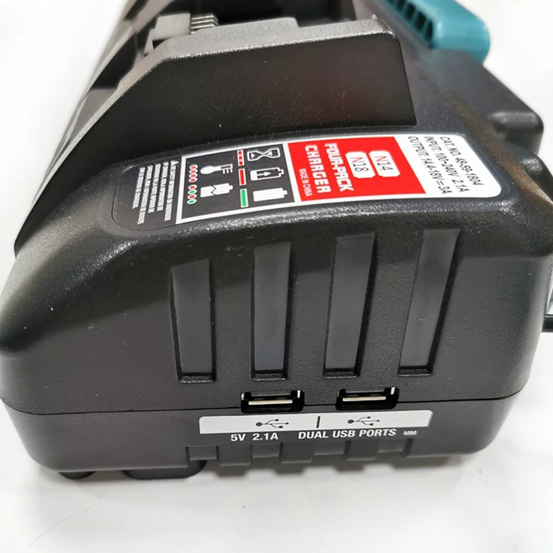 Зарядное устройство литий ионное для Bosch 4 порта 14 В 18 в|Зарядные устройства| |