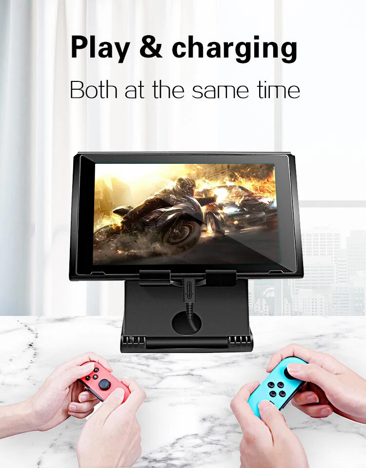 Настольная подставка Data Frog для Nintendo Switch мобильный телефон регулируемая складная