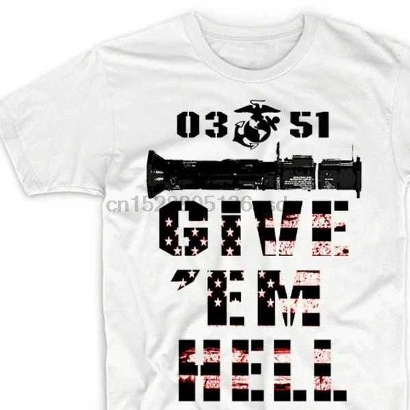 Мужская хлопковая футболка с эмблемой пехоты США и морской Mos 0351 Usmc Размер S