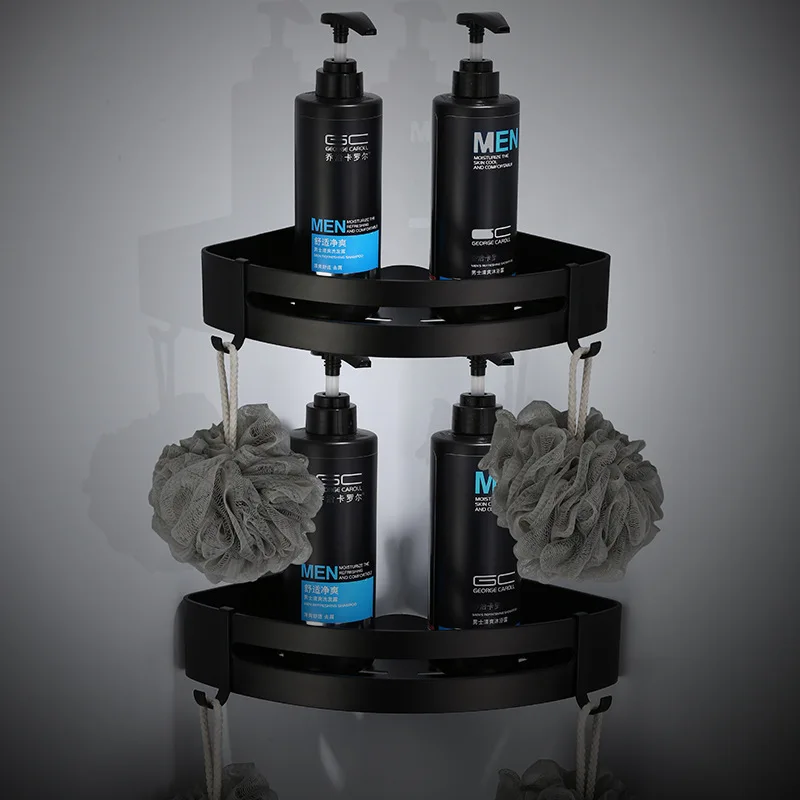 Набор аксессуаров для ванной комнаты #4 лакированная полка пространственные