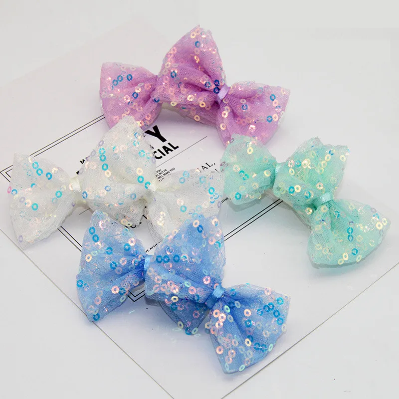 

Милый бант для собак, Шпилька для волос с милыми блестками, банты для собак, аксессуары для волос со стразами для собак, банты для ухода за пи...