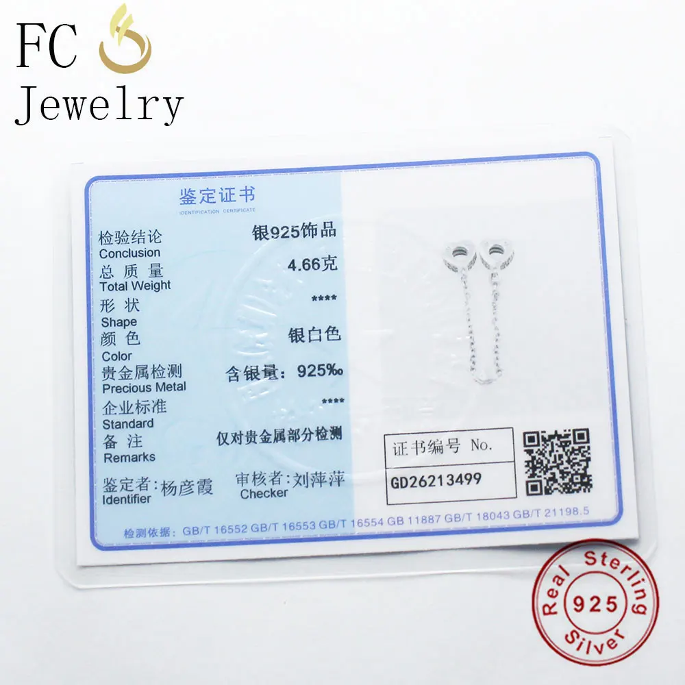 Женский браслет из серебра 925 пробы с сердечками и фианитами | Украшения