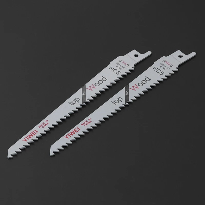 

2Pcs 6 Blades Reciprocating Saw Sharp S644D Extra Sabre Pruning For Wood Safety