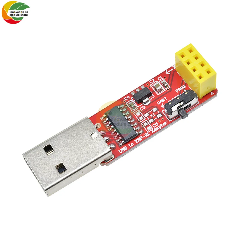 Адаптер CH340 USB в ESP8266 ESP-01/01S плата адаптера беспроводного Wi-Fi модуль