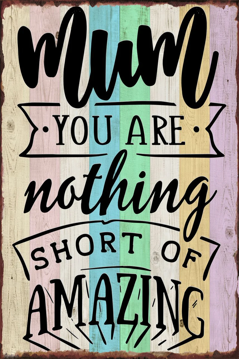 

nothing short of amazing Room Decoration Retro Vintage Metal Sign Tin Sign Tin Plates Wall Decor For Pub Home Club Man Cave