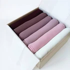 Шарф Шифоновый Женский, модный однотонный хиджаб, повязка на голову с одноцветные шали, мусульманский хиджаб, 40 цветов