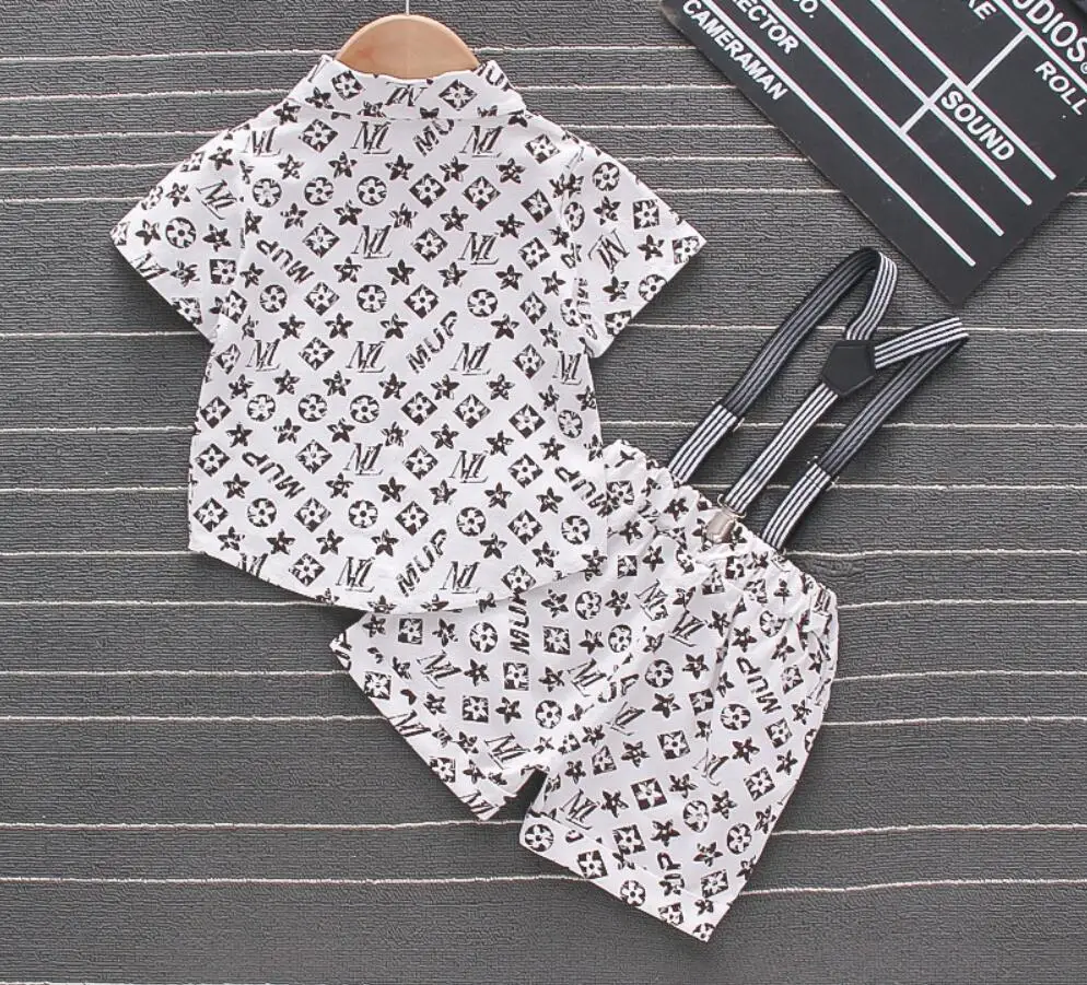 

Brand Newborn Baby Boy Clothes Set Cotton Short Sleeve T-Shirt+Pants 2PCS Suit Kids Infant Girl Dress Bebe Jogging Tracksuit Set