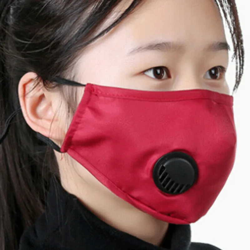 

Unisex Cotton Face Activated Carbon With Filter-Washable Reusable