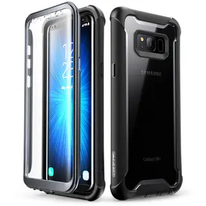 i blason for samsung galaxy s8 case 5 8 inch ares series full body rugged clear bumper case with built in screen protector free global shipping