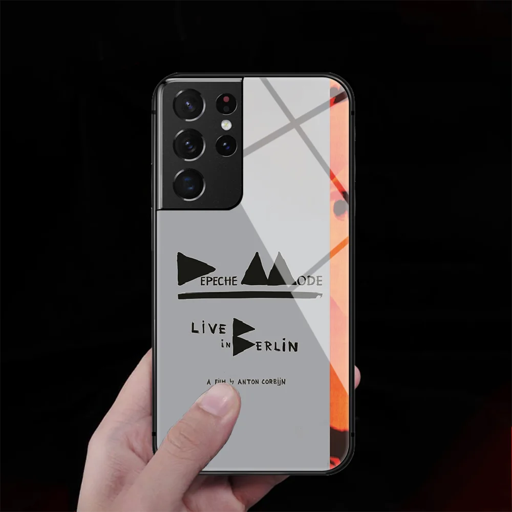 

Depeches Band Modes Tempered Glass Phone Case Cover For Samsung Galaxy S Note 8 9 10 20 21 E FE Plus Uitra