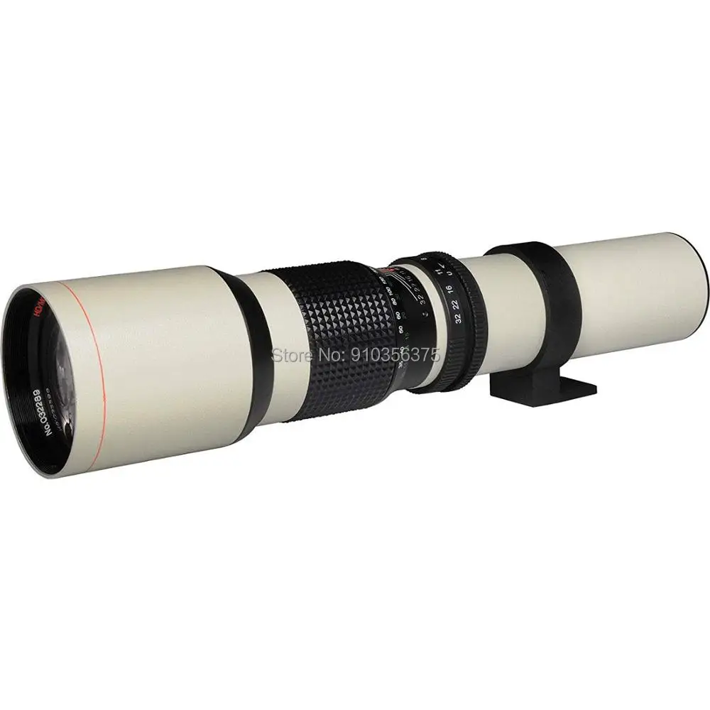 JINTU 500 мм f/8 супер телеобъектив ручной фокусировки зум объектив подходит для Canon