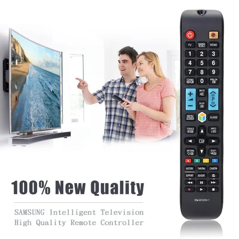 Умный пульт дистанционного управления RM D1078 + 1 светодиодный для Samsung Smart TV|Пульты