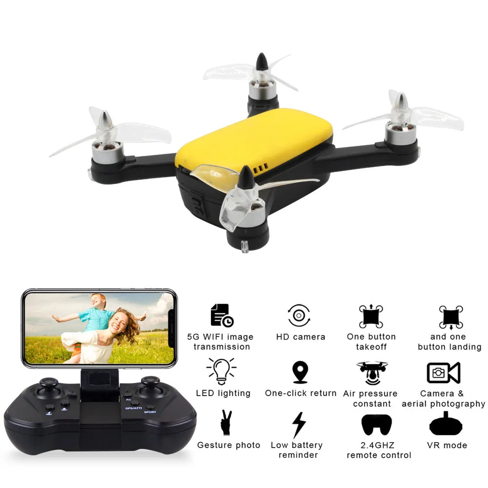 C Рыболовный Дрон iqos 913 2,4G Wifi FPV 5MP 1080P HD камера складной бесщеточный мотор RC Квадрокоптер pgytech посадочная площадка Горячая - Цвет: C