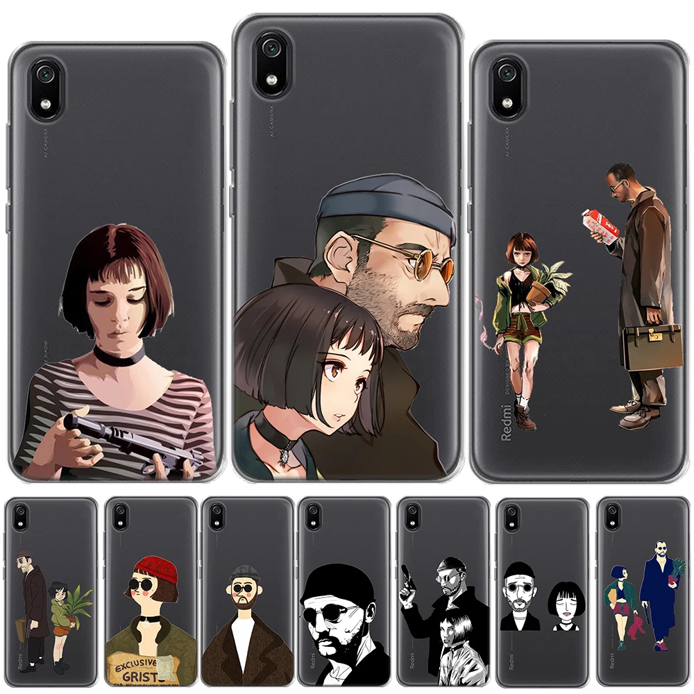 Фильм Леон и Mathilda силиконовый чехол для Xiaomi mi 9 SE 9T Pro 5X A1 6X A2 A3 Red K20 7 Y3 5 Plus Note 10 4 4X5 6 8