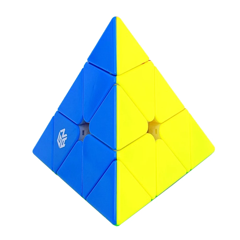 

GAN Pyramid M Magnetic 3x3x3 Magic Cube 3x3 Speed Pyramid Cube Enhanced Core Positioning GES+ Magnets Cubo Mgaico Kids Toys