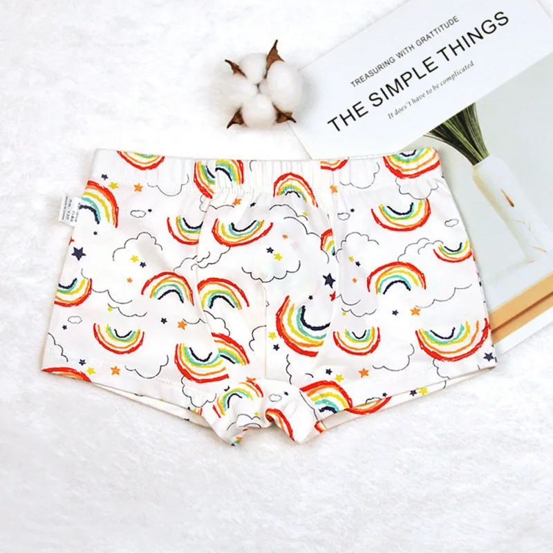 Нижнее белье для маленьких мальчиков Симпатичные хлопковые трусики модные