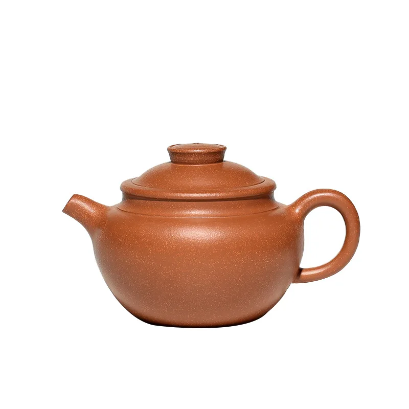 

Yixing Zisha teapot raw ore aging old Purple mud downhill mud handmade giant wheel bead teapot