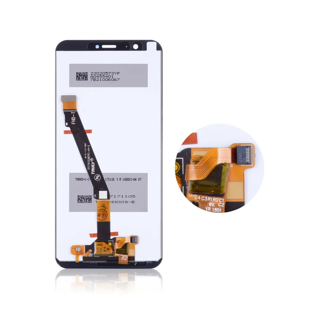LX1 P Smart 2018 lcd дигитайзер ЖК-экран для huawei с сменной рамкой Замена Origin |