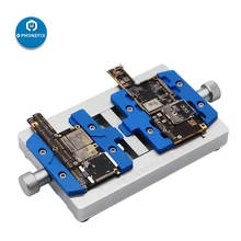 MJ K23 Dual Shaft PCB Holder for iPhone Repair Motherboard Soldering Repair Fixture for Samsung Welding Jig Fixture