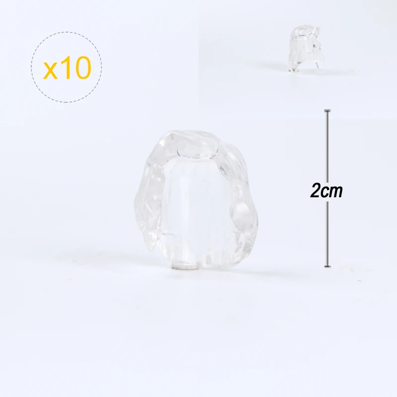 WM Block 10PCS DIY Figures Accessories Hair Model Building Blocks MOC Parts Bricks Kids Toys For Children Action Figure Set | Игрушки и