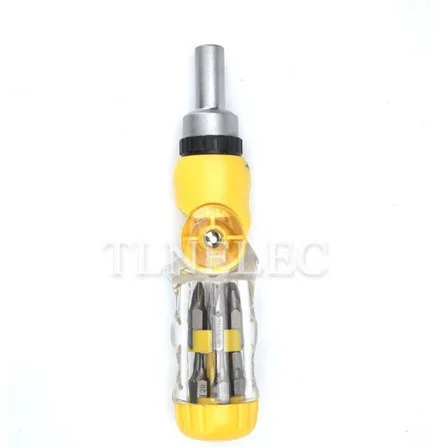 12 in 1 Ratchet Multi - Functional Simple Combination Screwdriver Set Multi-specification Head Folding | Инструменты